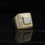 Official Limited Micro-inlay CZ Square Ring