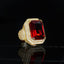 UPDATED 2019 18K Gold-Plated Micro-inlay Gem AAA CZ Ring