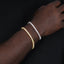 Official Limited 18K Gold-Plated 925 Sterling Silver AAA CZ Bracelet
