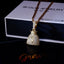 S925 Silver Money purse BlingBling Iced Pendant In Gold-Plated