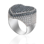 NEW ARRIVAL! 18K Gold-Plated AAA CZ Love Ring