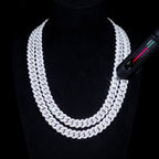 VVS Moissanite 10MM Cuban Link Chain