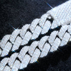 VVS Moissanite 10MM Cuban Link Chain