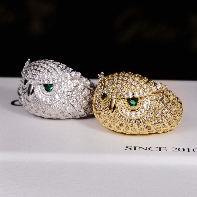 Iced Owl Ring Main Image