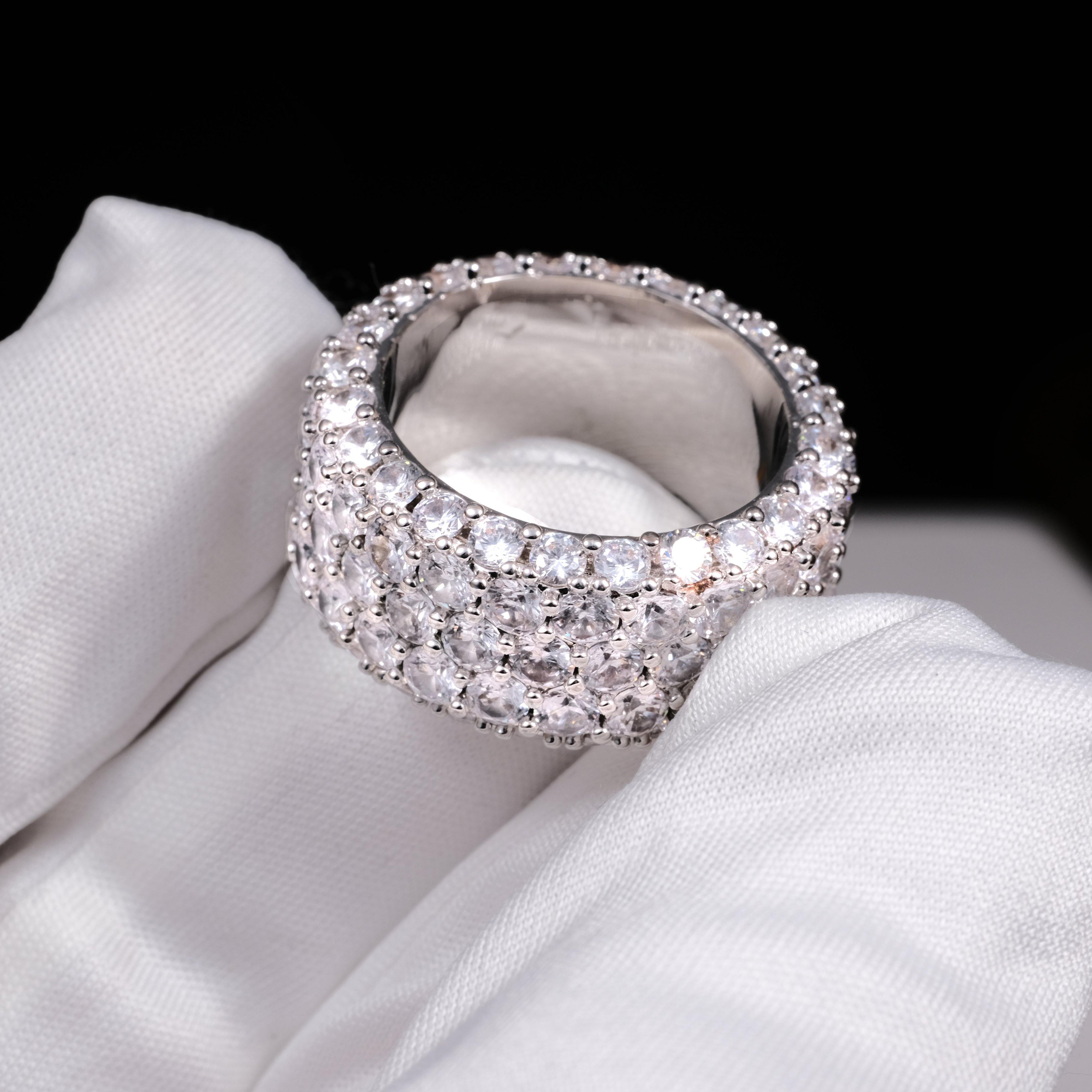 5 Row Eternity Ring