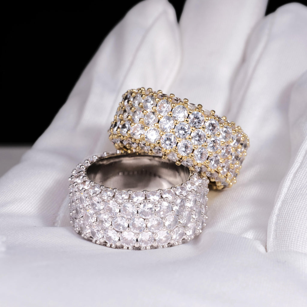 5 Row Eternity Ring
