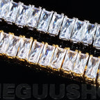 Gold-Plated AAA CZ Hollow Retro Bracelet