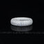 925 Sterling Silver&18K Gold-Plated Micro-inlay AAA CZ Ring