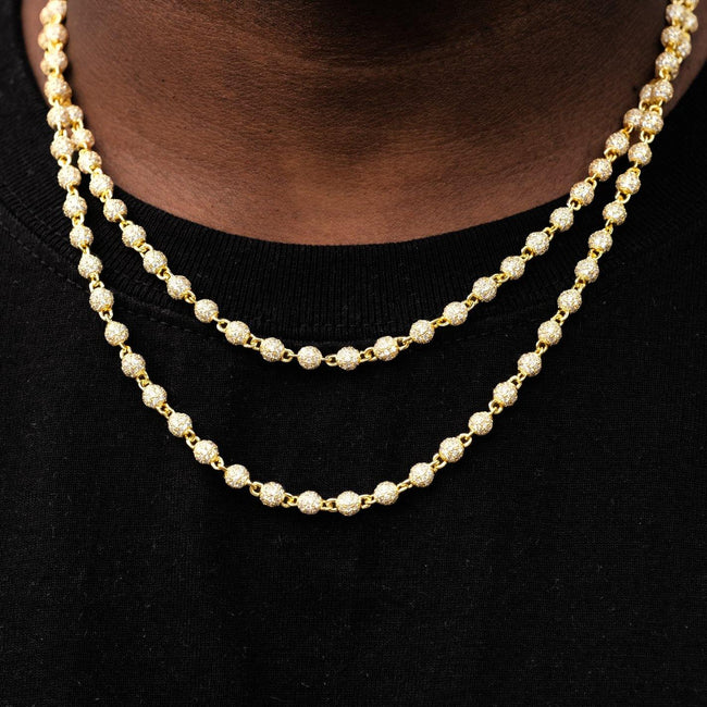 4mm Iced Beads Chain Main Image