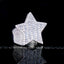 18K Gold-Plated Micro-inlay AAA CZ Pentagram Ring
