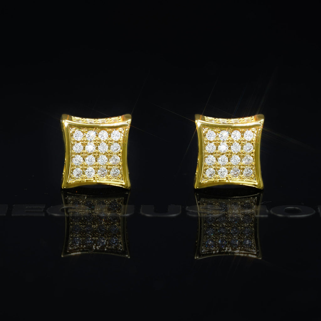 UPDATED 2019 Micro-inlay CZ Stud Earring