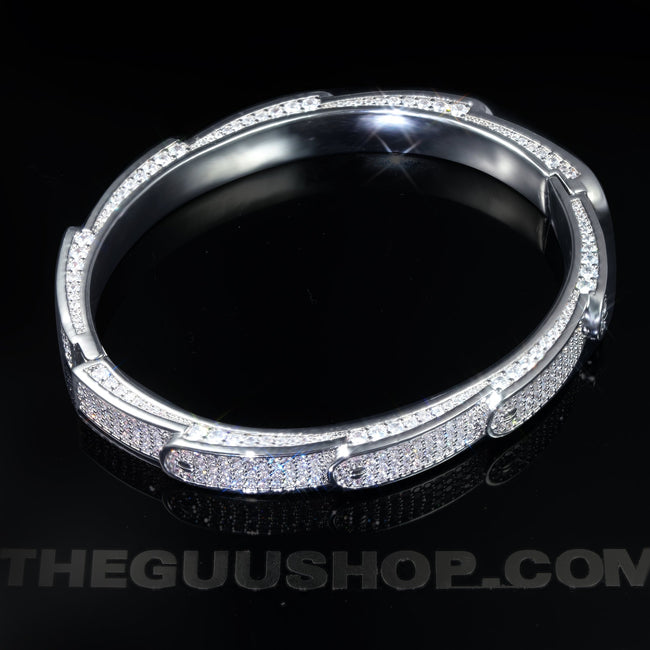 18K Gold-Plated Micro-inlay AAA CZ Hot Wheels Bracelet Hover Image