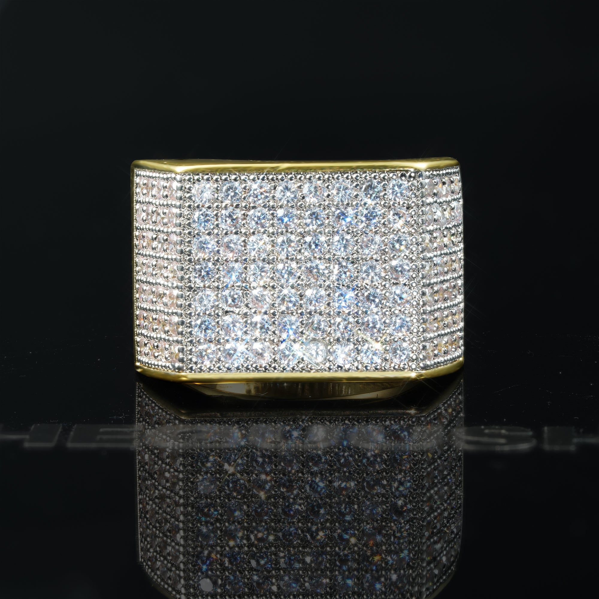 UPDATED 2019 Gold-Plated BlingBling Ring