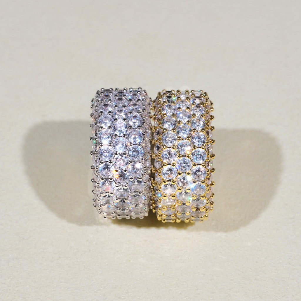 5 Row Eternity Ring