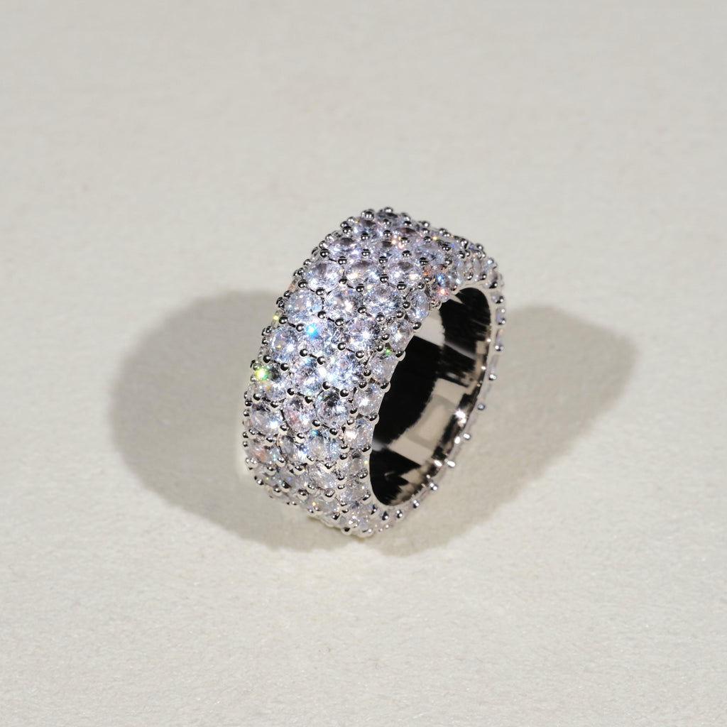 5 Row Eternity Ring