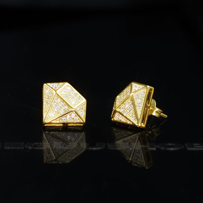 CZ  Environmental Protection Copper Earrings Main Image