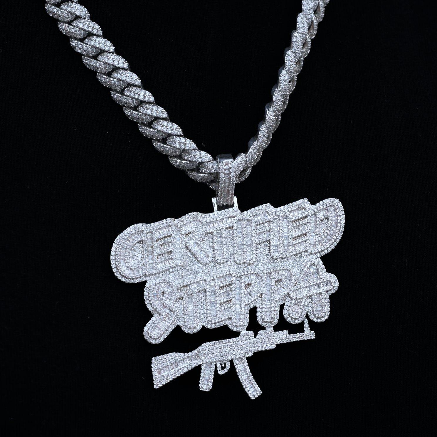Iced Baguette Certified Steppa Necklace
