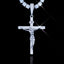 925S & VVS Moissanite Crucifix Necklace