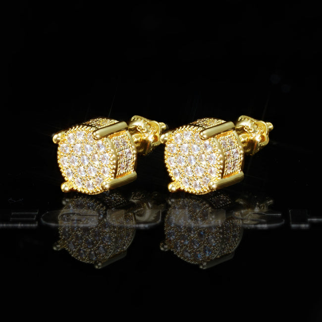 Iced AAA CZ Iced Earrings Main Image