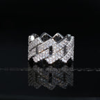 18K Gold-Plated Micro-inlay AAA CZ Ring