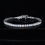 3mm 18K Yellow Gold-Plated AAA CZ Iced Tennis Bracelet