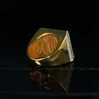 Official Limited Micro-inlay CZ  Square Ring
