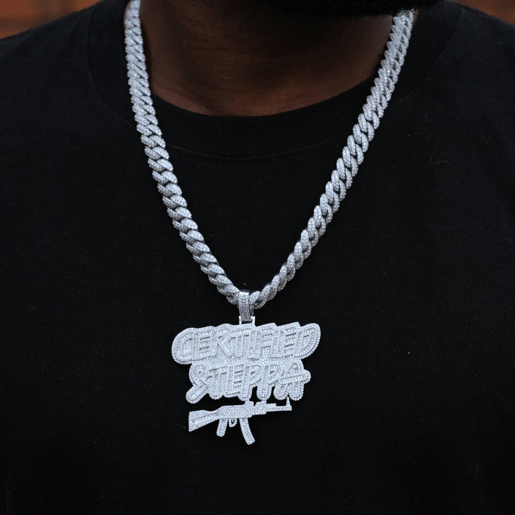Iced Baguette Certified Steppa Necklace