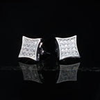 10MM Micro-inlay AAA CZ High Grade Stud Earring