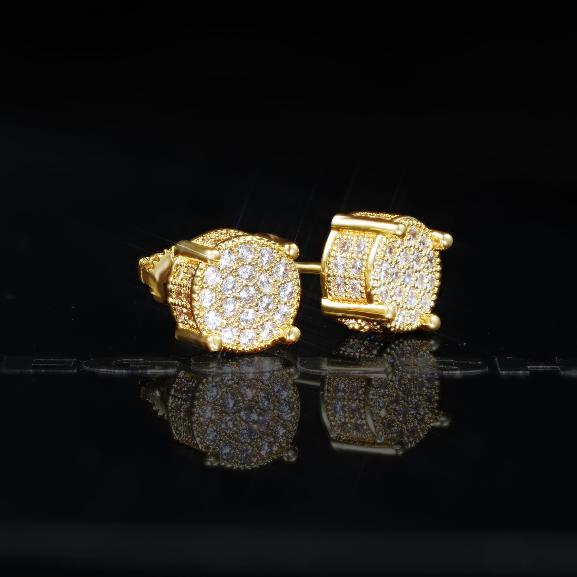 Iced AAA CZ Iced Earrings