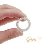 5mm 1" 18K Gold-Plated AAA CZ  Ring