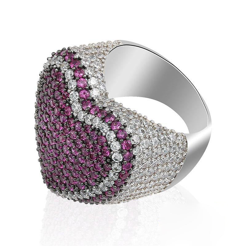 NEW ARRIVAL! 18K Gold-Plated AAA CZ Love Ring