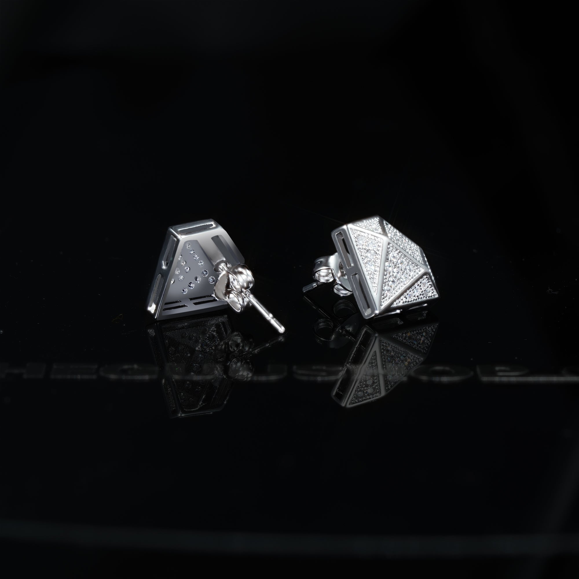 CZ  Environmental Protection Copper Earrings