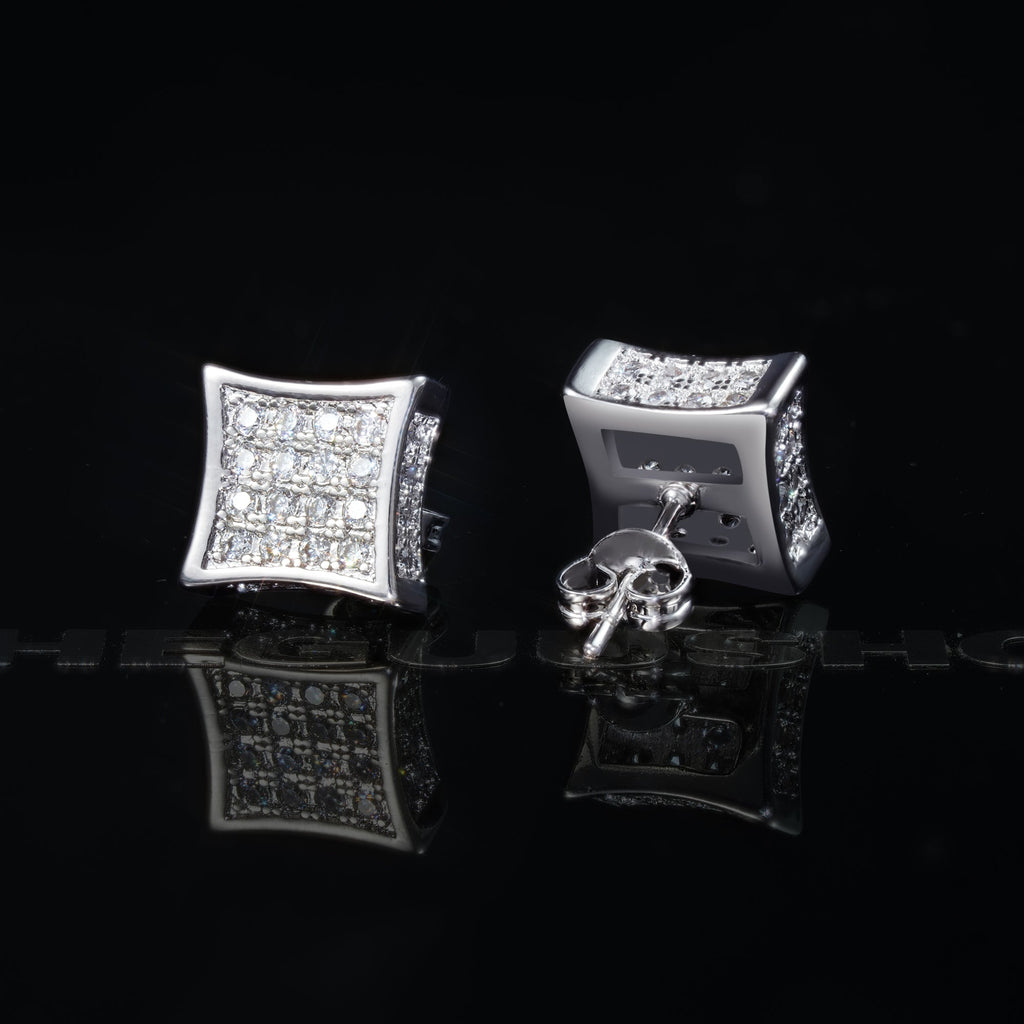 UPDATED 2019 Micro-inlay CZ Stud Earring