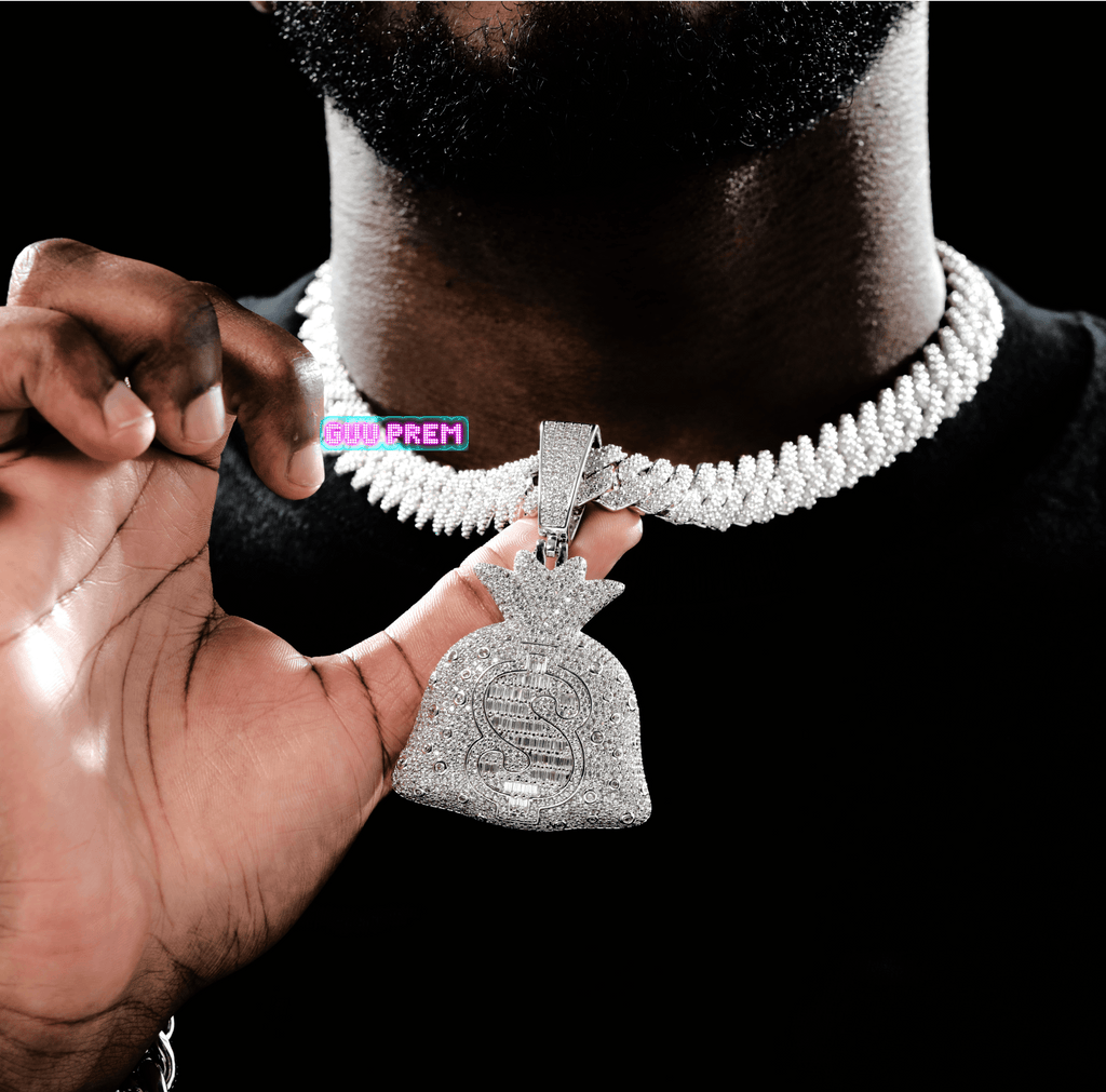 Big Size Money Bag Necklace