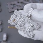 Custom Letters Freibeuter Font Necklace
