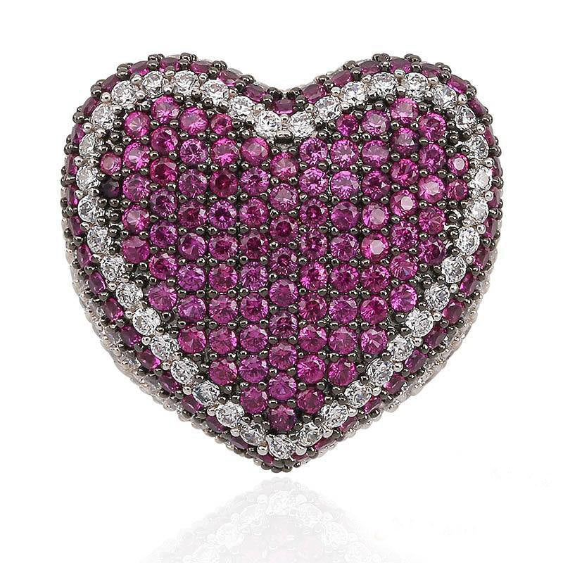 NEW ARRIVAL! 18K Gold-Plated AAA CZ Love Ring
