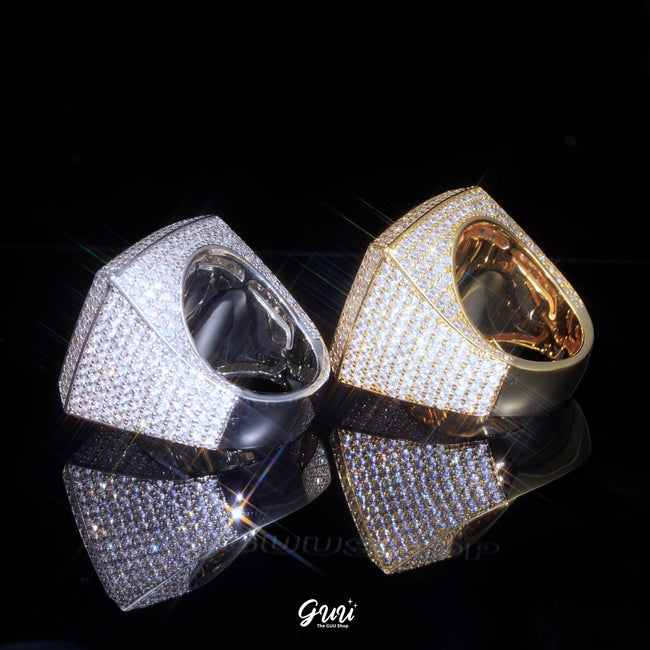 3D CUSTOM PICTURE ICED RING Main Image