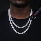 VVS Moissanite 8.5MM Cuban Link Chain