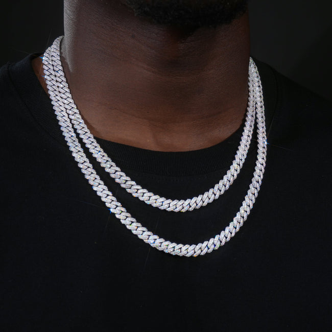 VVS Moissanite 8.5MM Cuban Link Chain Main Image