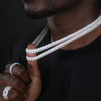 VVS Moissanite 8.5MM Cuban Link Chain