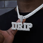 Custom Letters Two Layer Glow In The Dark Necklace