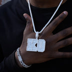 Baguette Two Layer Necklace