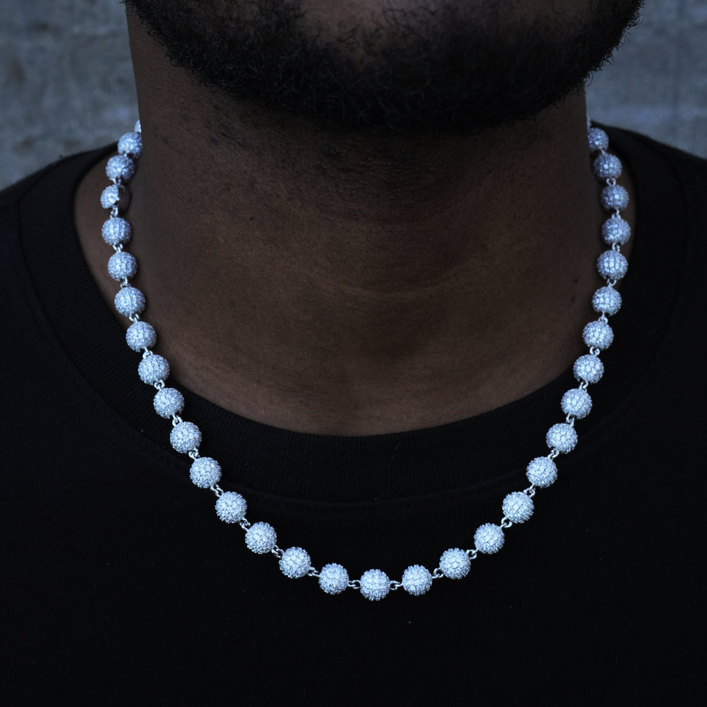 8mm Iced Beads Chain