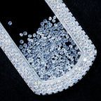925S & VVS Moissanite Dog Tag Necklace
