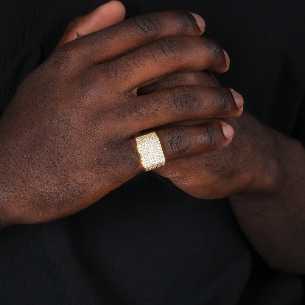 UPDATED 2019 Gold-Plated BlingBling Ring