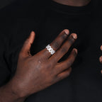 18K Gold-Plated Micro-inlay AAA CZ Ring