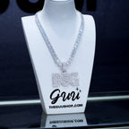 Custom Letters Freibeuter Font Necklace