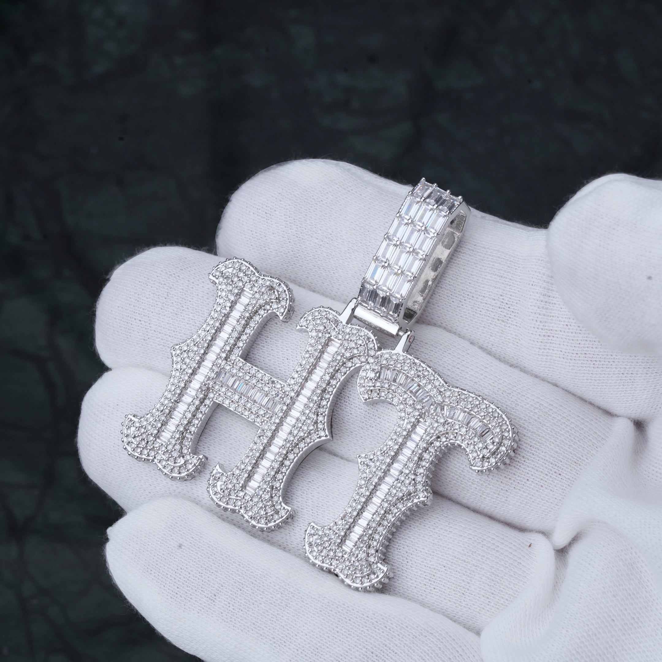 Custom Letters Freibeuter Font Necklace