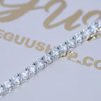 Bundle 19MM 2-Row Prong Cuban + 5MM Tennis In WhtieGold