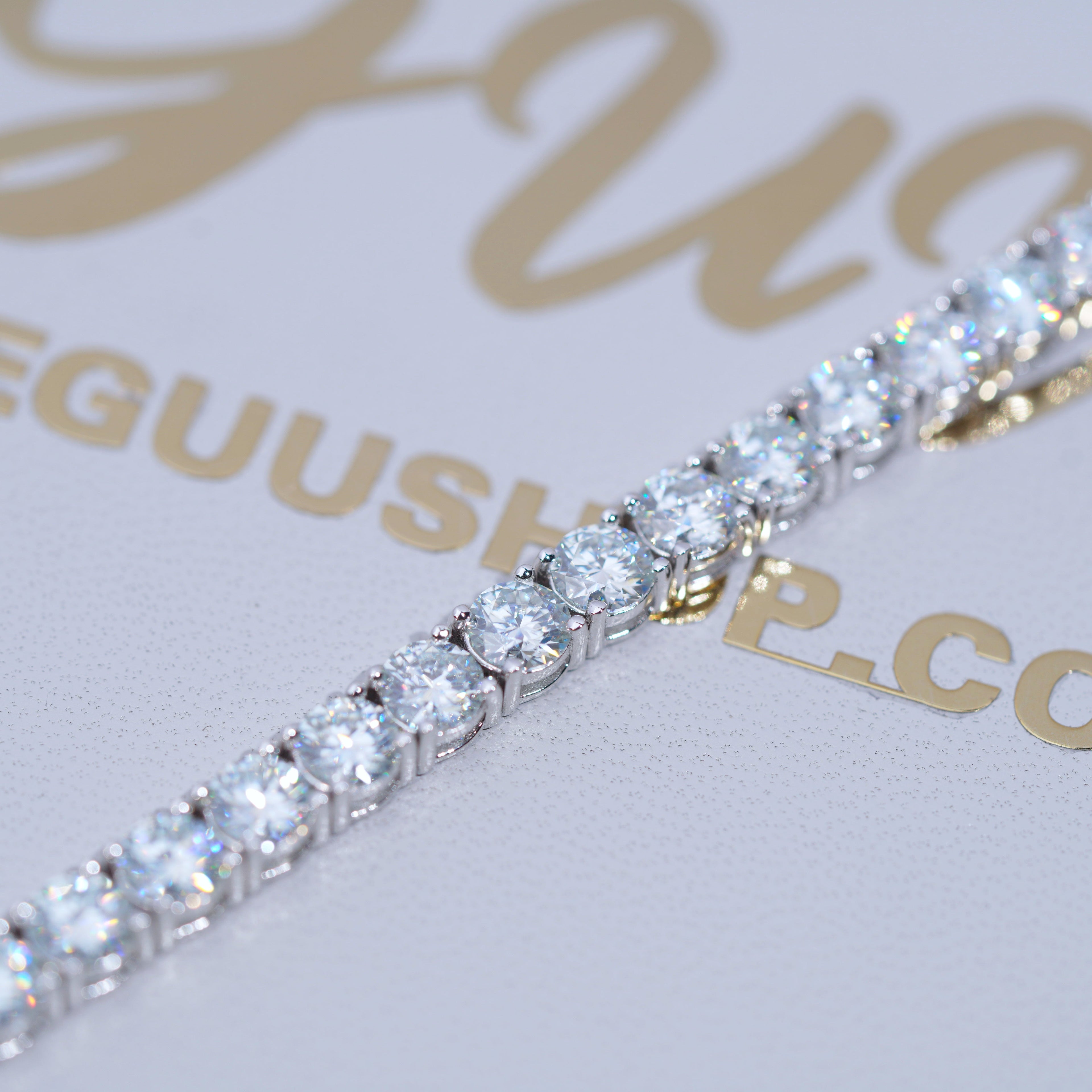 Bundle 14MM Prong Cuban + 5MM Tennis In WhiteGold